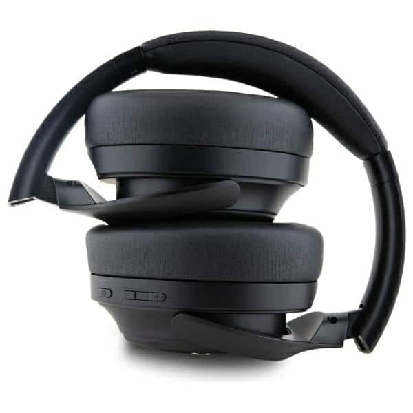 BMW ασύρματα ακουστικά Bluetooth ANC BMBHKL601SSLVK μαύρο/black Metal Logos 4
