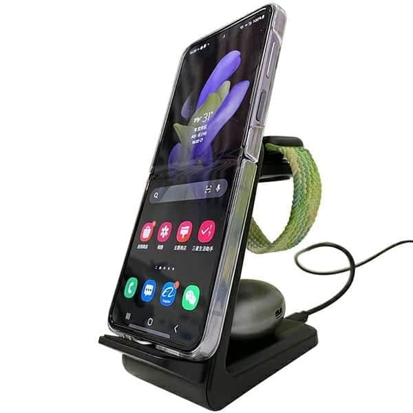 Beline ασύρματη φόρτιση 3 σε 1 για Apple/Samsung BLNWCB01 μαύρη 3