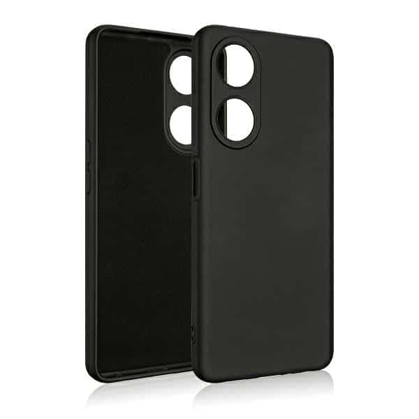 Beline Silicone - θήκη για Oppo A98 - Μαύρο