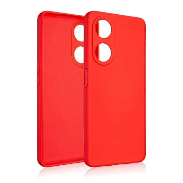 Beline Silicone - θήκη για Oppo A98 - Κόκκινο