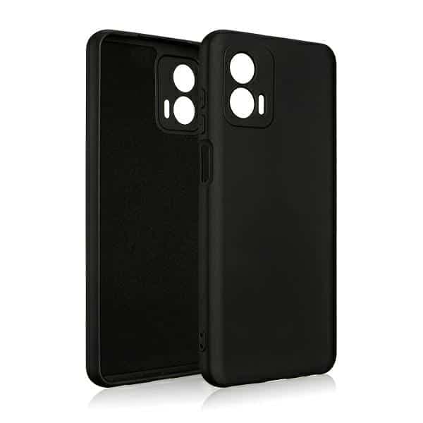 Beline Silicone - θήκη για Motorola Moto G73 - Μαύρο