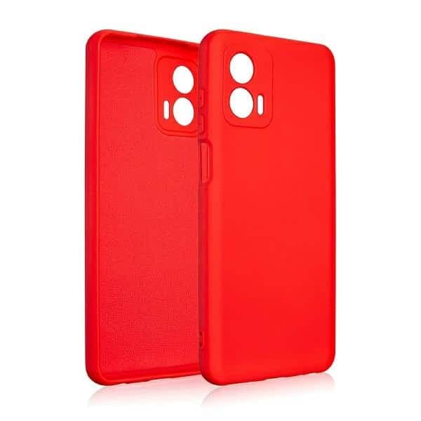 Beline Silicone - θήκη για Motorola Moto G73 - Κόκκινο
