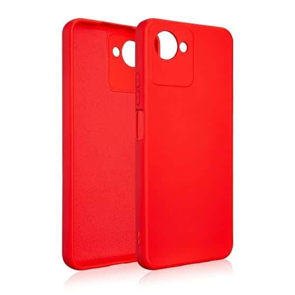 Beline Silicone - θήκη για Realme C30 - Κόκκινο