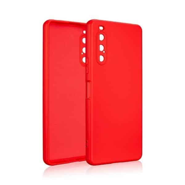Beline Silicone - θήκη για Sony Xperia 10 V - Κόκκινο