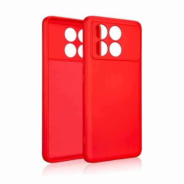 Beline Silicone - θήκη για Xiaomi Poco X6 Pro - Κόκκινο