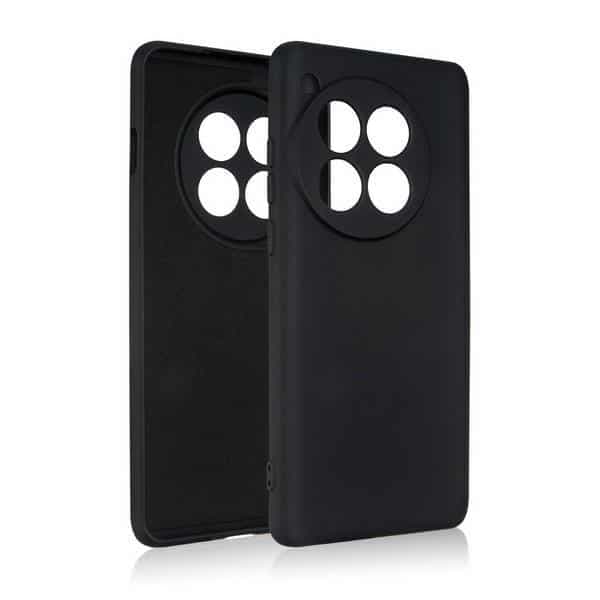 Beline Silicone - θήκη για Oneplus 12 - Μαύρο