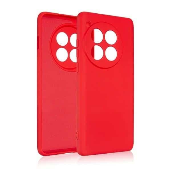 Beline Silicone - θήκη για Oneplus 12 - Κόκκινο