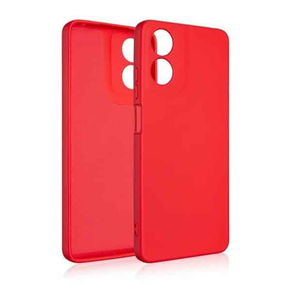 Beline Silicone - θήκη για Motorola Moto G04 - Κόκκινο