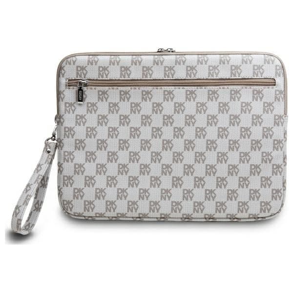 DKNY Θήκη DKCS16PVSHLE 16" με καρό σχέδιο εκτυπωμένες ρίγες σε μπεζ χρώμα 3