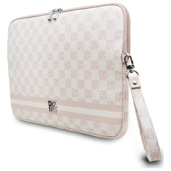 DKNY Θήκη DKCS14PVSHLP 14" Ροζ Checkered Pattern Printed Stripes 2