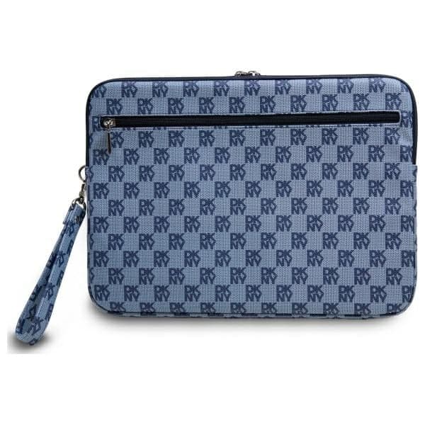 DKNY Θήκη DKCS14PVSHLB 14" με σχέδιο καρό σε εκτυπωμένες ρίγες μπλε 3