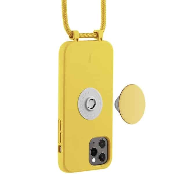 Just Elegance PopGrip - θήκη για Apple iPhone 11 Pro - Κίτρινο 3