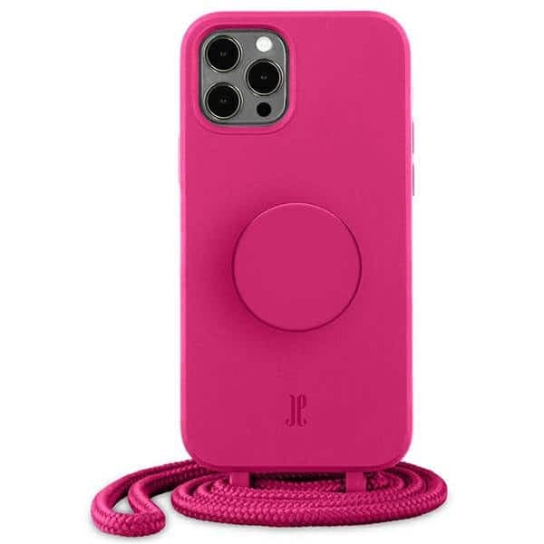 Just Elegance PopGrip - θήκη για Apple iPhone 12/12 Pro - Ροζ