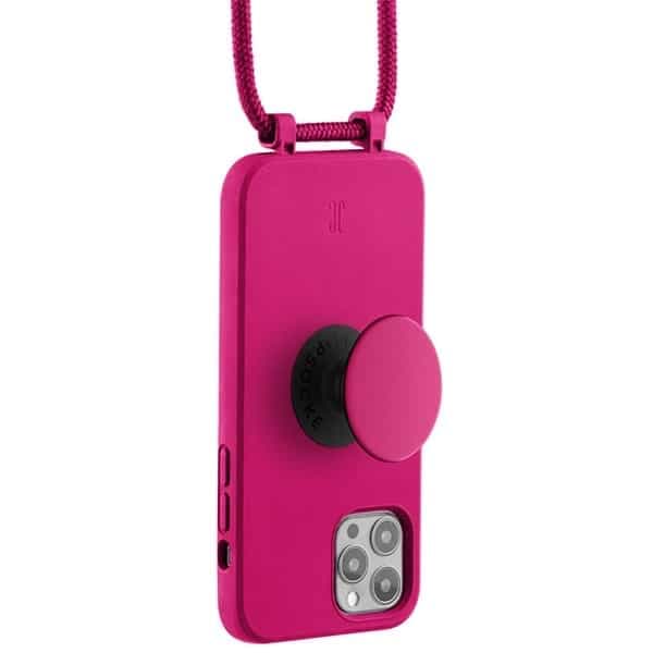 Just Elegance PopGrip - θήκη για Apple iPhone 12/12 Pro - Ροζ 2