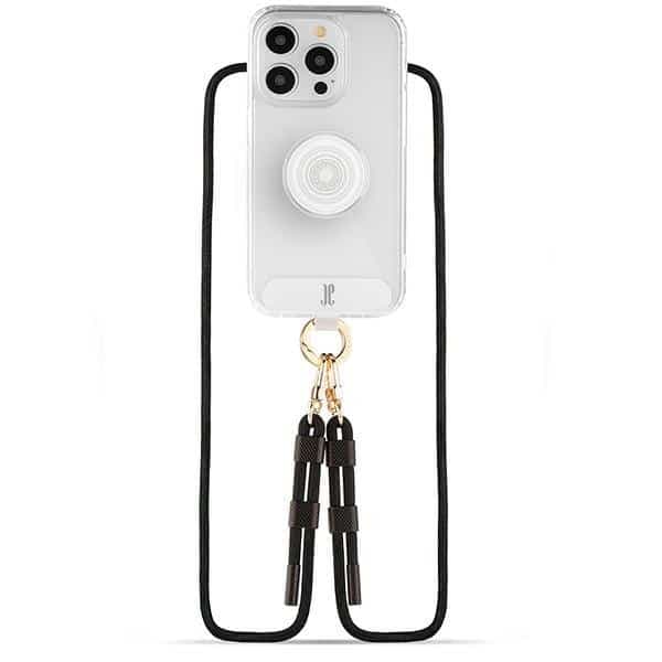 Just Elegance 3in1 PopGrip - θήκη για Apple iPhone 15 Pro - Διάφανο 2