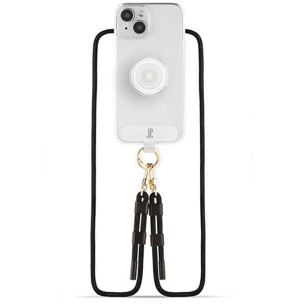 Just Elegance 3in1 PopGrip - θήκη για Apple iPhone 15 - Διάφανο 2