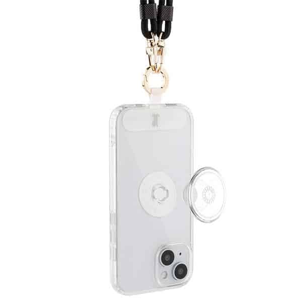 Just Elegance 3in1 PopGrip - θήκη για Apple iPhone 15 - Διάφανο 5