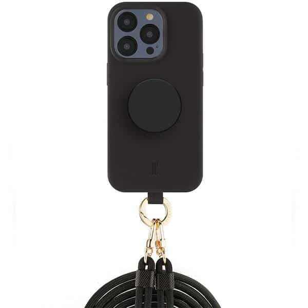 Just Elegance JE PopGrip - θήκη για Apple iPhone 15 Pro - Μαύρο