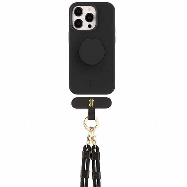 Just Elegance JE PopGrip - θήκη για Apple iPhone 15 Pro - Μαύρο 3