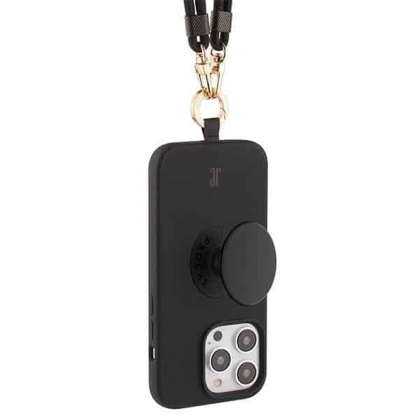 Just Elegance JE PopGrip - θήκη για Apple iPhone 15 Pro - Μαύρο 4