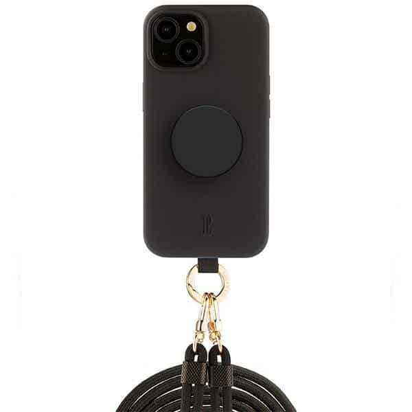 Just Elegance 3in1 PopGrip - θήκη για Apple iPhone 15 - Μαύρο