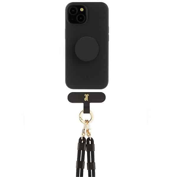 Just Elegance 3in1 PopGrip - θήκη για Apple iPhone 15 - Μαύρο 3