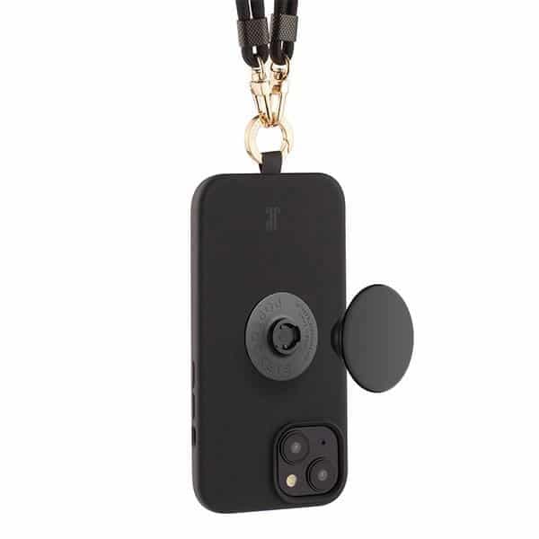 Just Elegance 3in1 PopGrip - θήκη για Apple iPhone 15 - Μαύρο 5