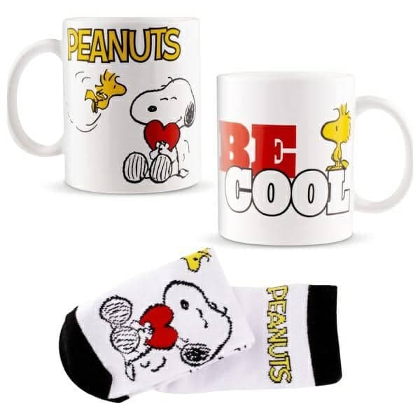 Coriex Σετ δώρου Peanuts - κούπα με κάλτσες set1 10744 2