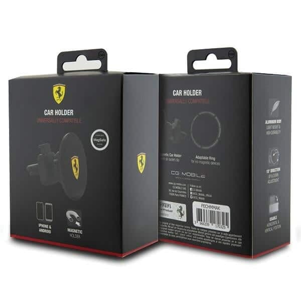 Ferrari μαγνητική βάση FECHMMAK για αεραγωγούς μαύρη 2023 Collection MagSafe 4