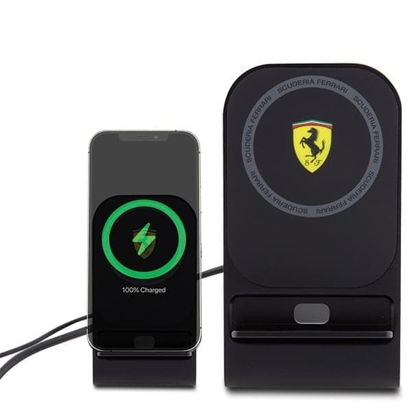 Ferrari ασύρματη φόρτιση FEMFBMALK 15W μαύρο 2023 Collection MagSafe 2