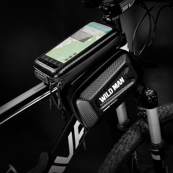 WILDMAN Θήκη/βάση ποδηλάτου XL E6S μαύρη/black 3
