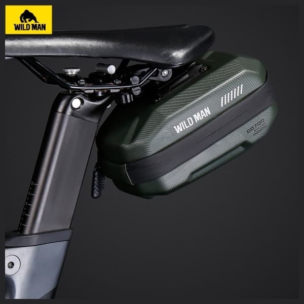 WILDMAN Θήκη/τσάντα κάτω από τη σέλα GD700 στήριγμα ποδηλάτου πράσινη 2