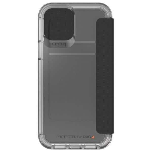 Gear4 D3O Wembley Flip Wallet - θήκη για Apple iPhone 12 / Pro - Διάφανο 3