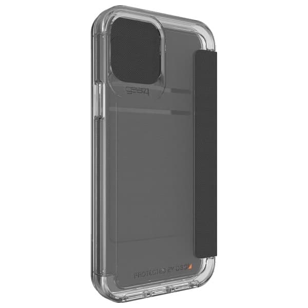 Gear4 D3O Wembley Flip Wallet - θήκη για Apple iPhone 12 / Pro - Διάφανο 4