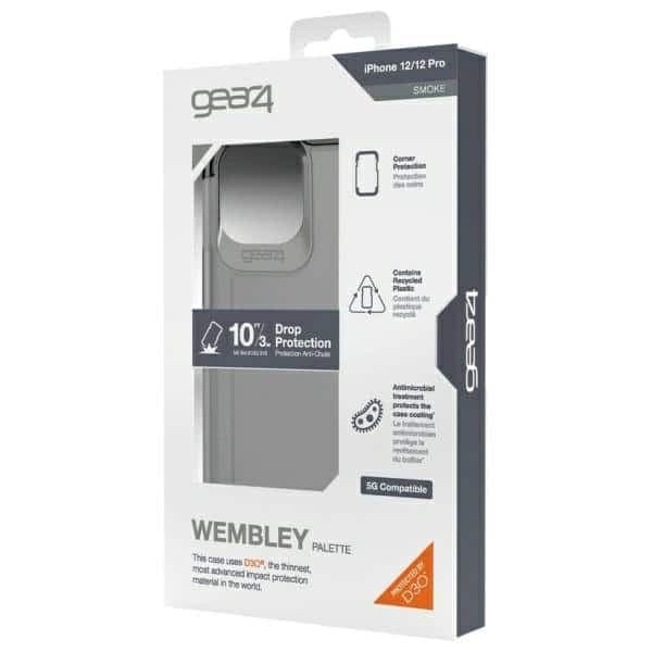 Gear4 D3O Wembley Palette - θήκη για Apple iPhone 12 / Pro - Διάφανο 8