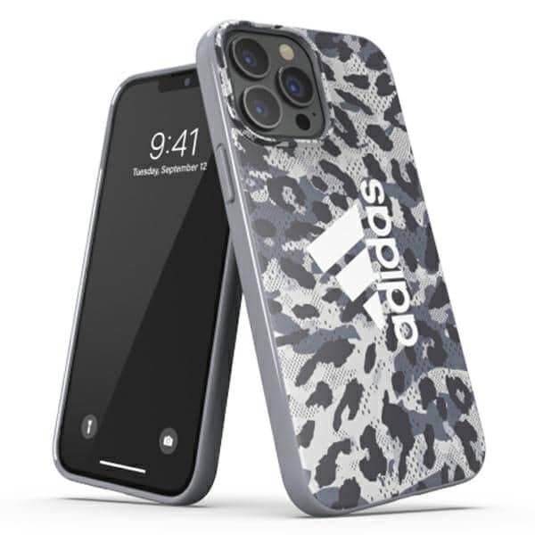 Adidas Snap Case Leopard - θήκη για Apple iPhone 13 Pro Max - Γκρι