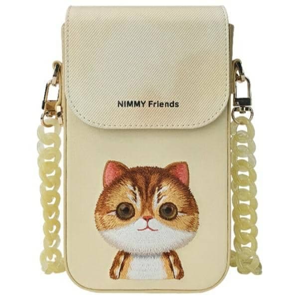 Big Eyed Pet 2.0 Σετ 3 σε 1 τσάντα για τηλέφωνο + πορτοφόλι + θήκη για τοποθετητή καφέ 2