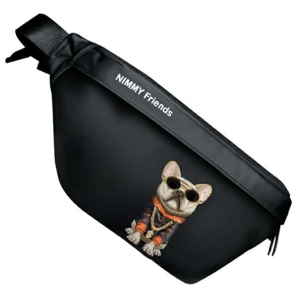 Nimmy γυαλιά crossbody Cool Dog μαύρο
