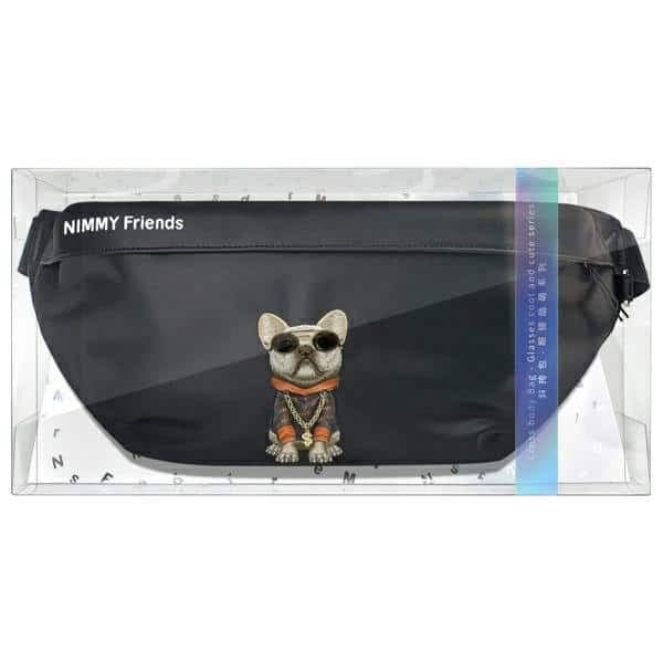 Nimmy γυαλιά crossbody Cool Dog μαύρο 12