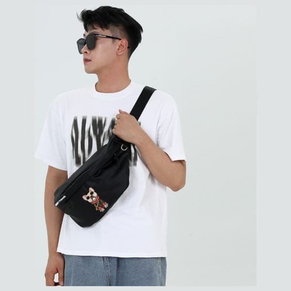 Nimmy γυαλιά crossbody Cool Dog μαύρο 6