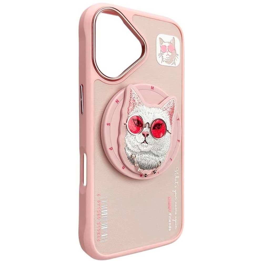 Nimmy - Glasses Cool Cat MagSafe - Apple iPhone 16 - Ροζ 5