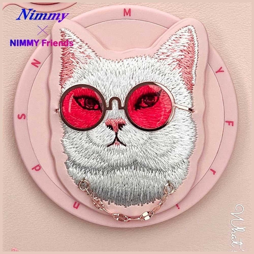 Nimmy - Glasses Cool Cat MagSafe - Apple iPhone 16 - Ροζ 8