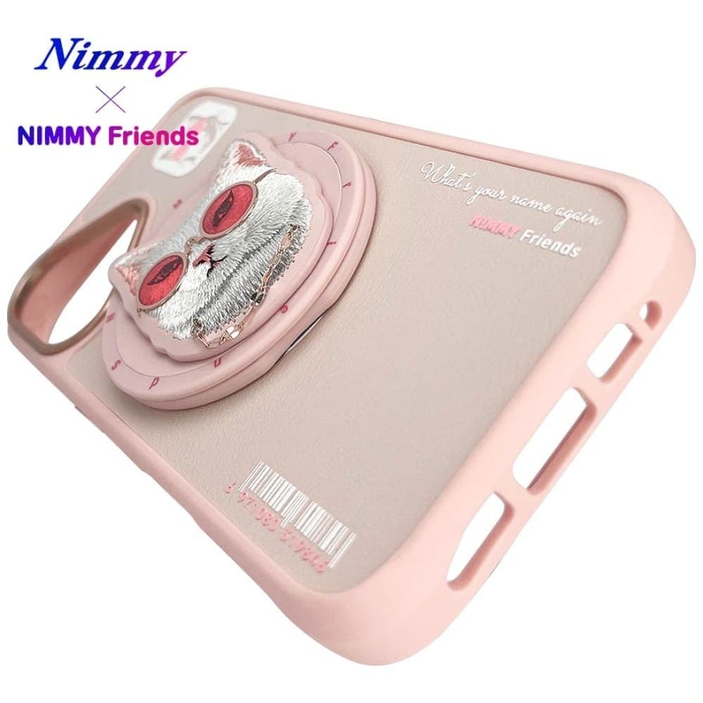 Nimmy - Glasses Cool Cat MagSafe - Apple iPhone 16 - Ροζ 13