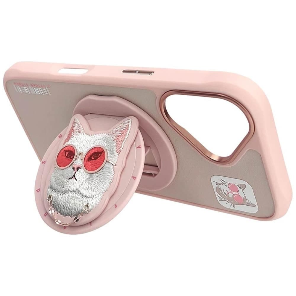 Nimmy - Glasses Cool Cat MagSafe - Apple iPhone 16 - Ροζ 14