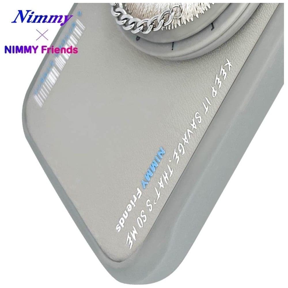 Nimmy Glasses Cool Cat MagSafe - θήκη για Apple iPhone 16 - Γκρι 11