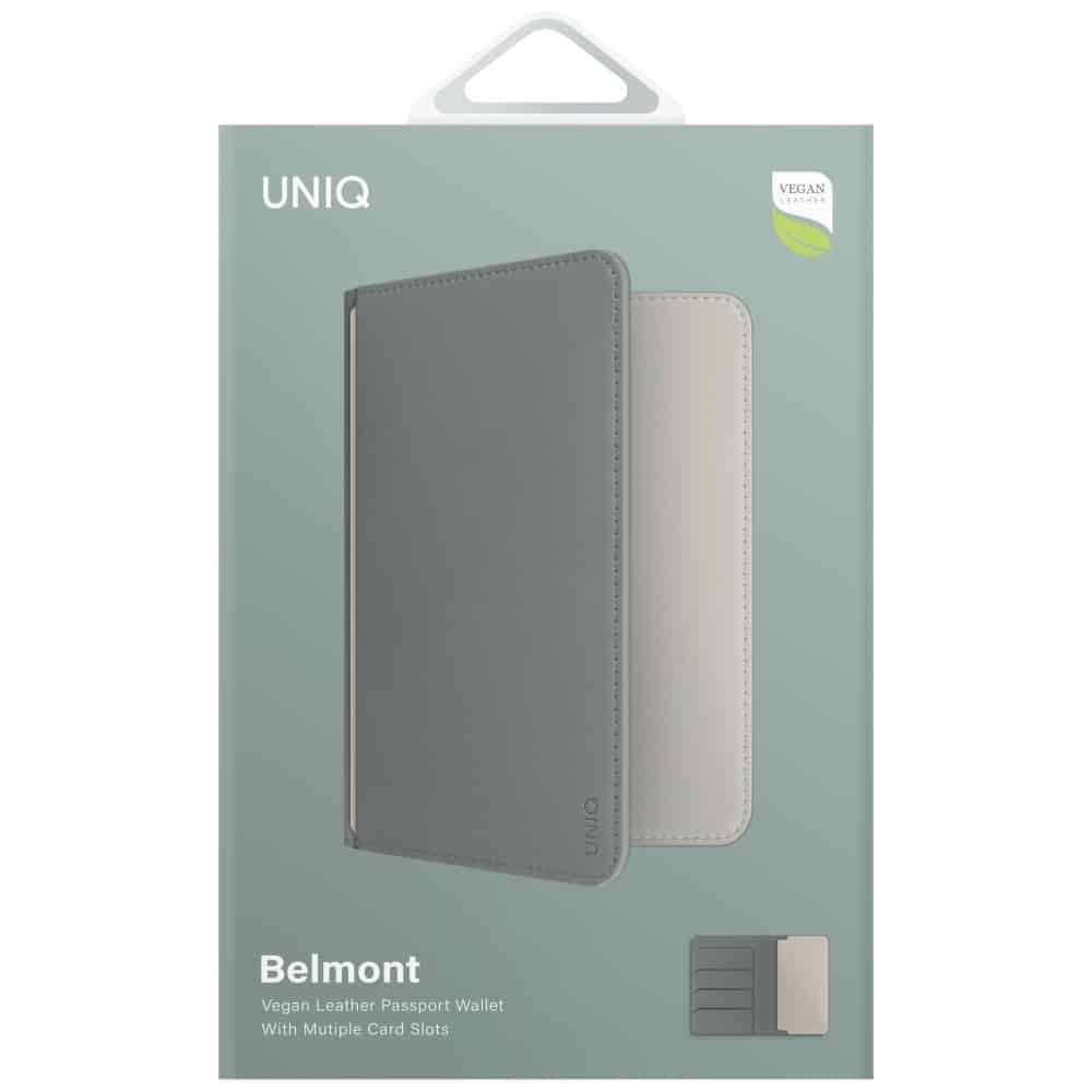 UNIQ Belmont θήκη διαβατηρίου RFID μπλοκάρισμα ελεφαντόδοντο πράσινο 6