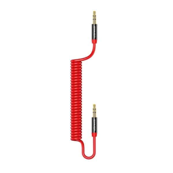 USAMS αντάπτορας ήχου 3,5mm - 3,5mm 1,2m κόκκινος