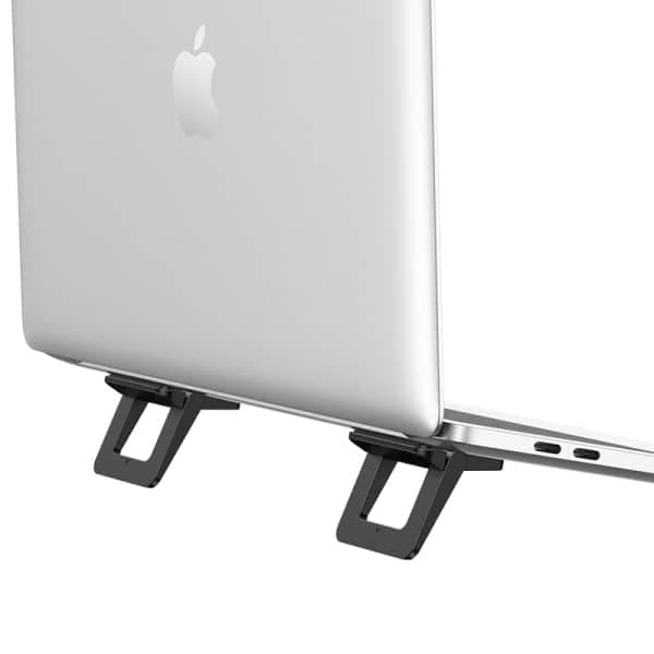 USAMS βάσεις για laptop/tablet 2τμχ μαύρο
