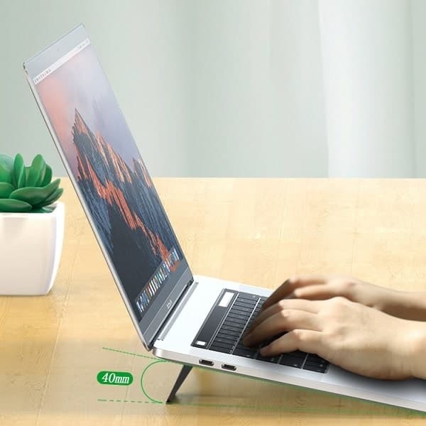 USAMS βάσεις για laptop/tablet 2τμχ μαύρο 2