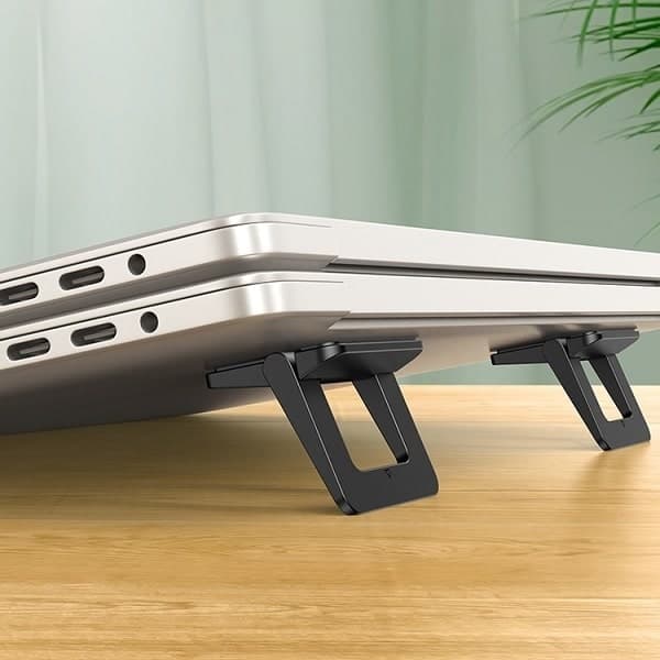 USAMS βάσεις για laptop/tablet 2τμχ μαύρο 5